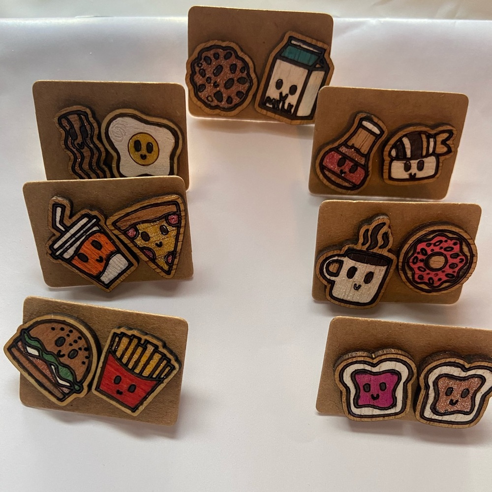You’re The Blank To My Blank Character Earrings